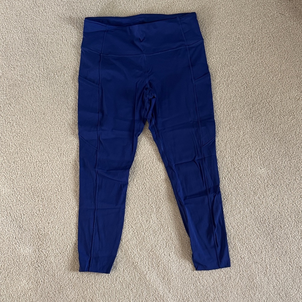 lululemon athletica fast & free 23” crop with pockets